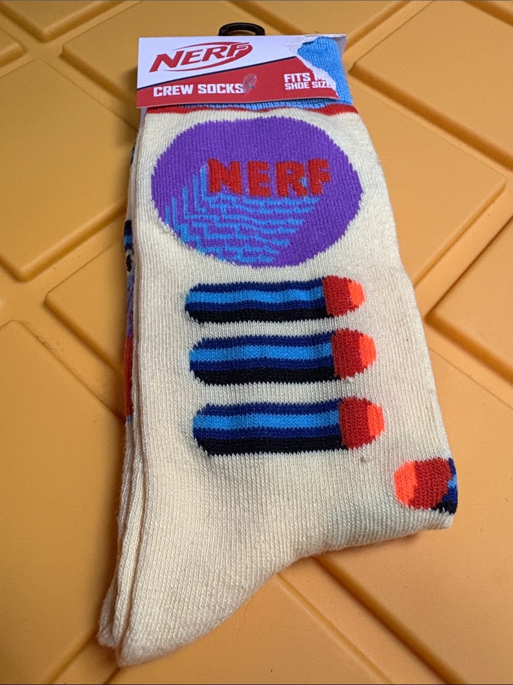 Nerf crew socks. NWT!!